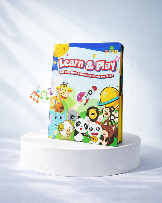 Learn & Play Interactive English Learning Book for Kids