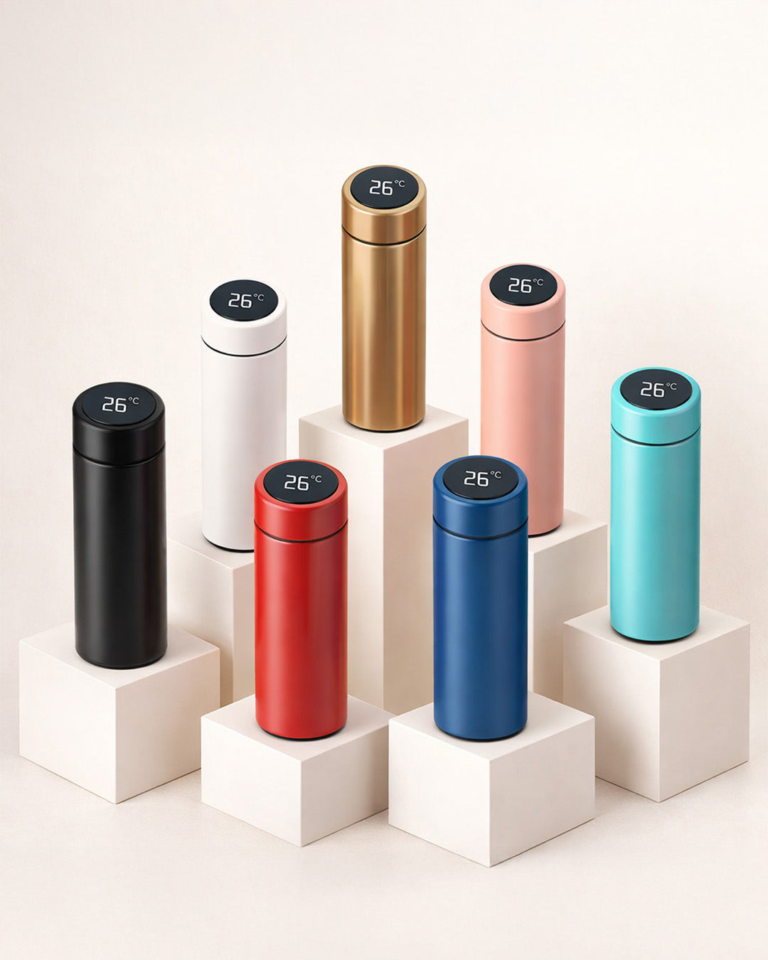 Smart Temperature Display Vacuum Bottle for Hot & Cold Drinks