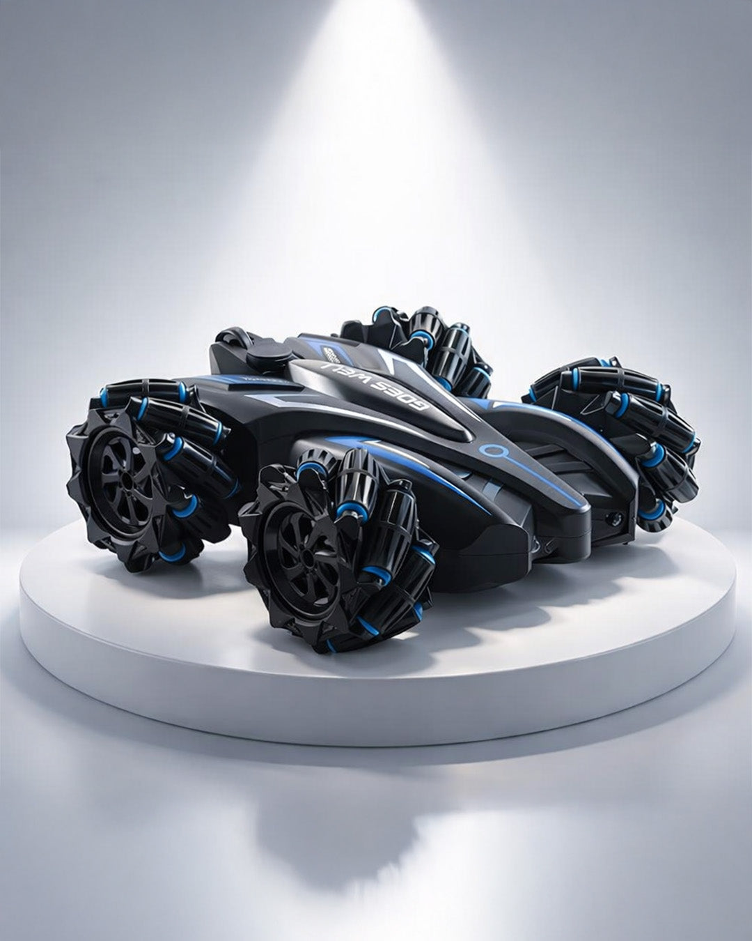 Remote Control Stunt Car with Spray & LED Lights