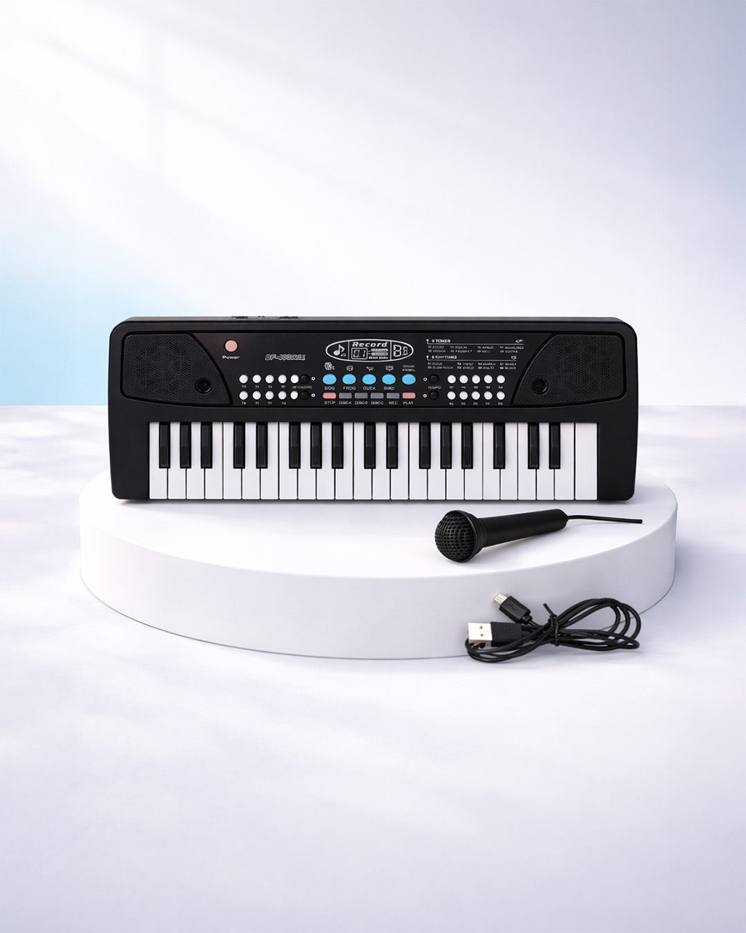 Kids Musical Keyboard Piano with Microphone & Recording Function