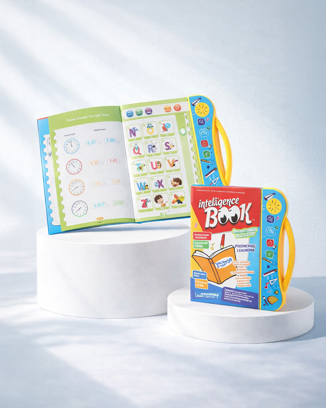 Interactive Intelligence Learning Book for Kids with Sound Panel