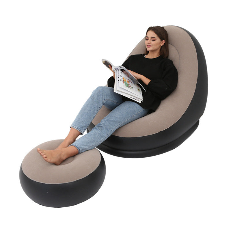 Inflatable Air Sofa with Footrest - Primehut