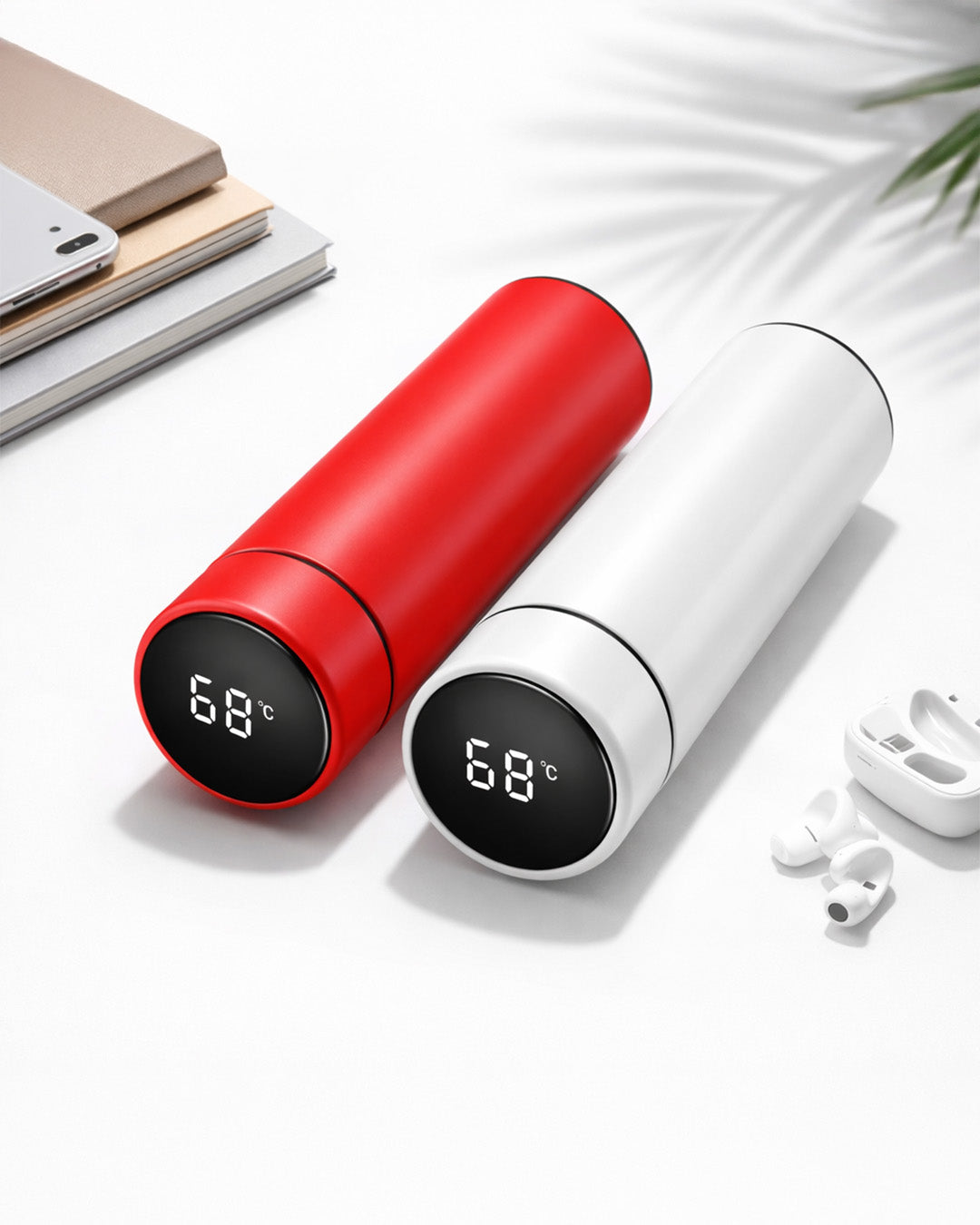 Smart Temperature Display Vacuum Bottle for Hot & Cold Drinks