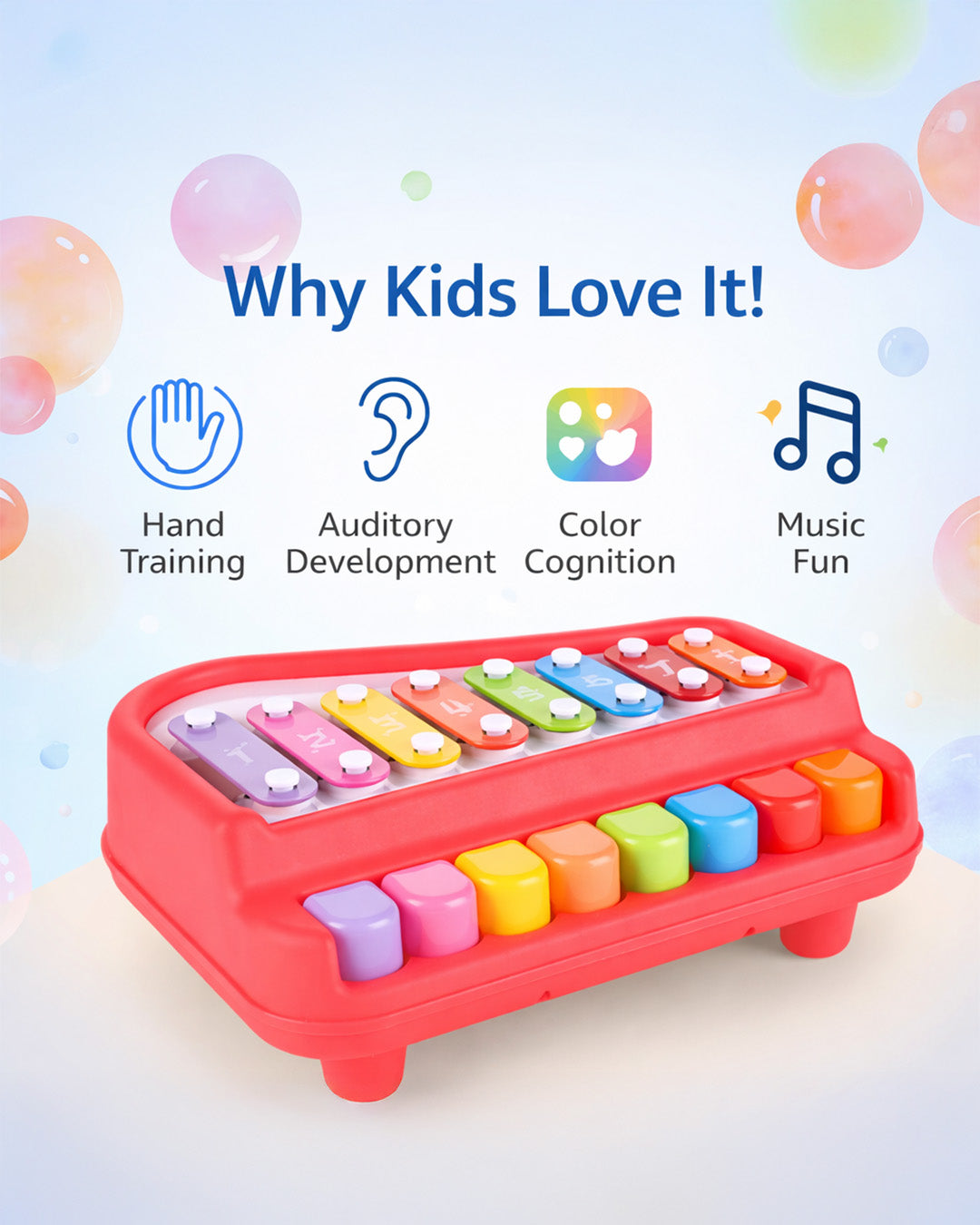 Colorful Baby Xylophone Musical Toy