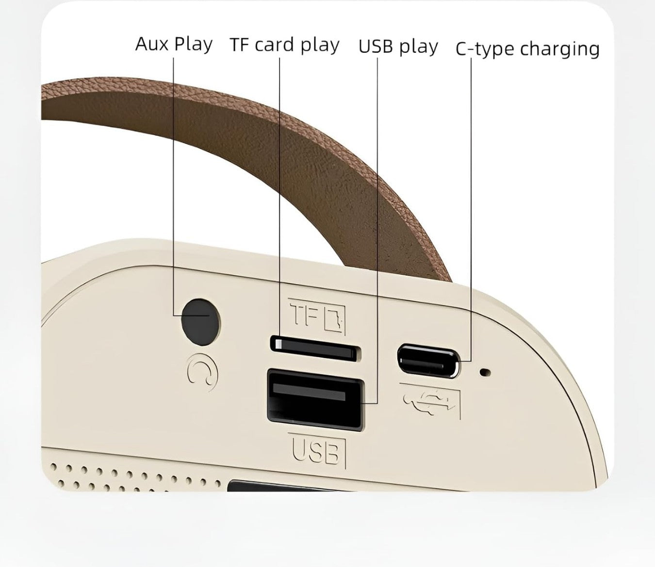 K12 Wireless Bluetooth Speaker with RGB Light