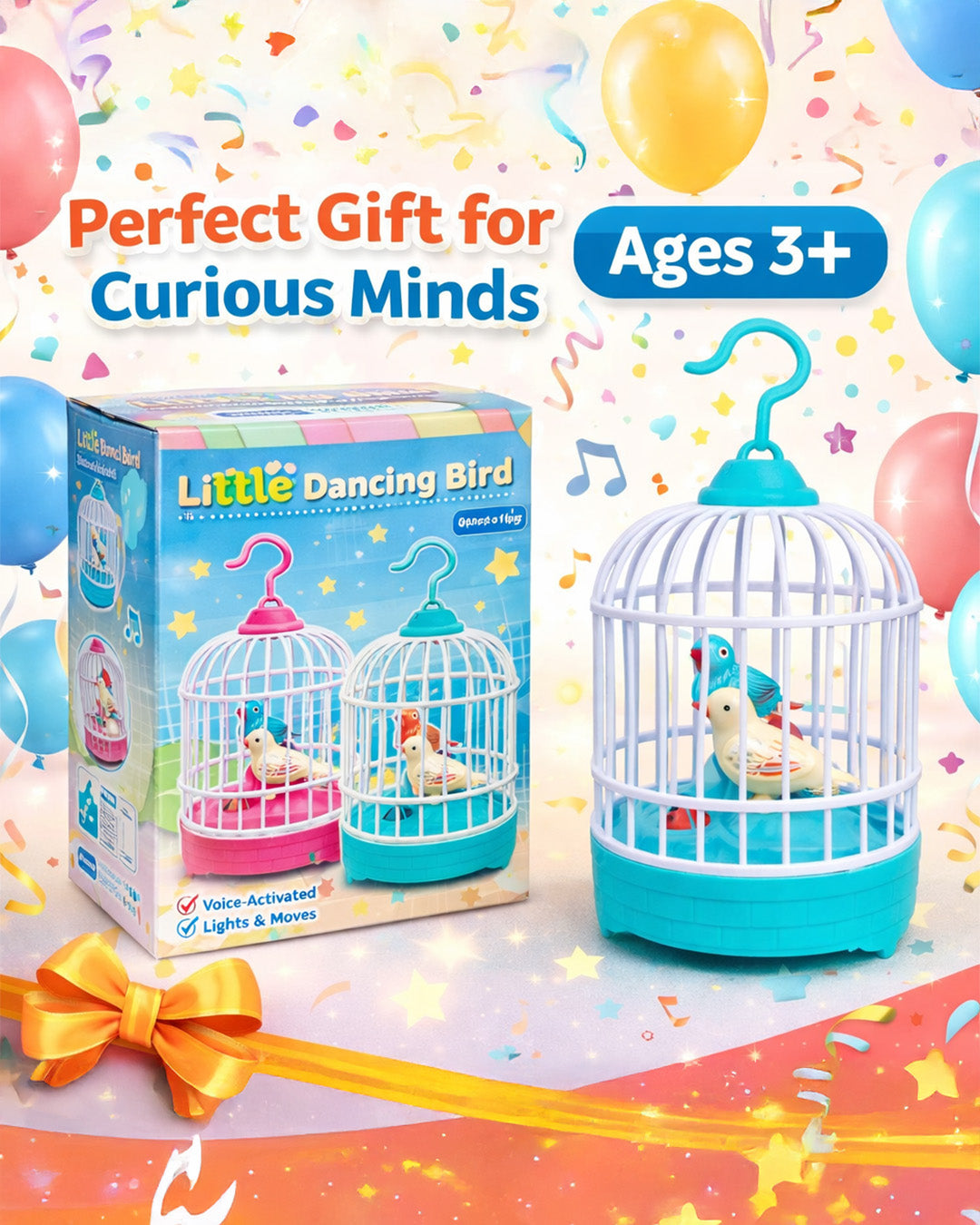 Singing & Flying Bird Toy
