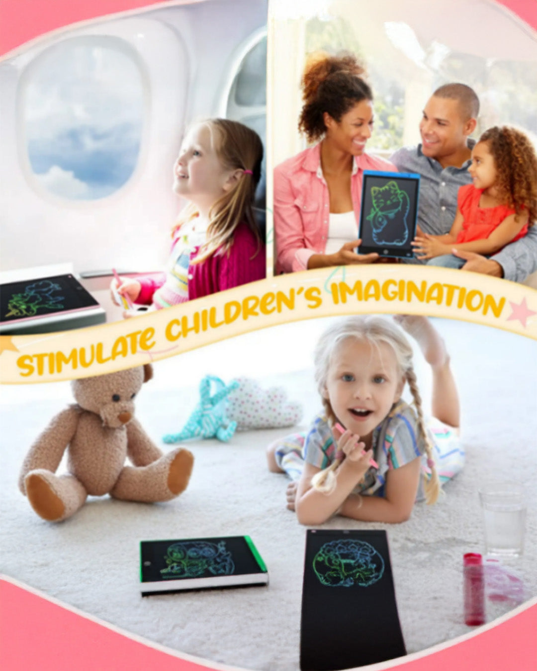 12" LCD Writing Tablet for Kids & Adults