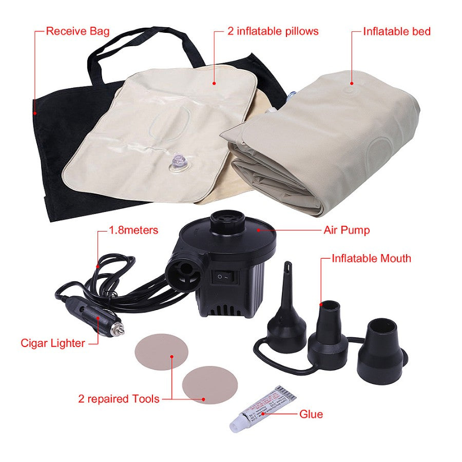 Inflatable Car Bed Mattress for Travel - Primehut