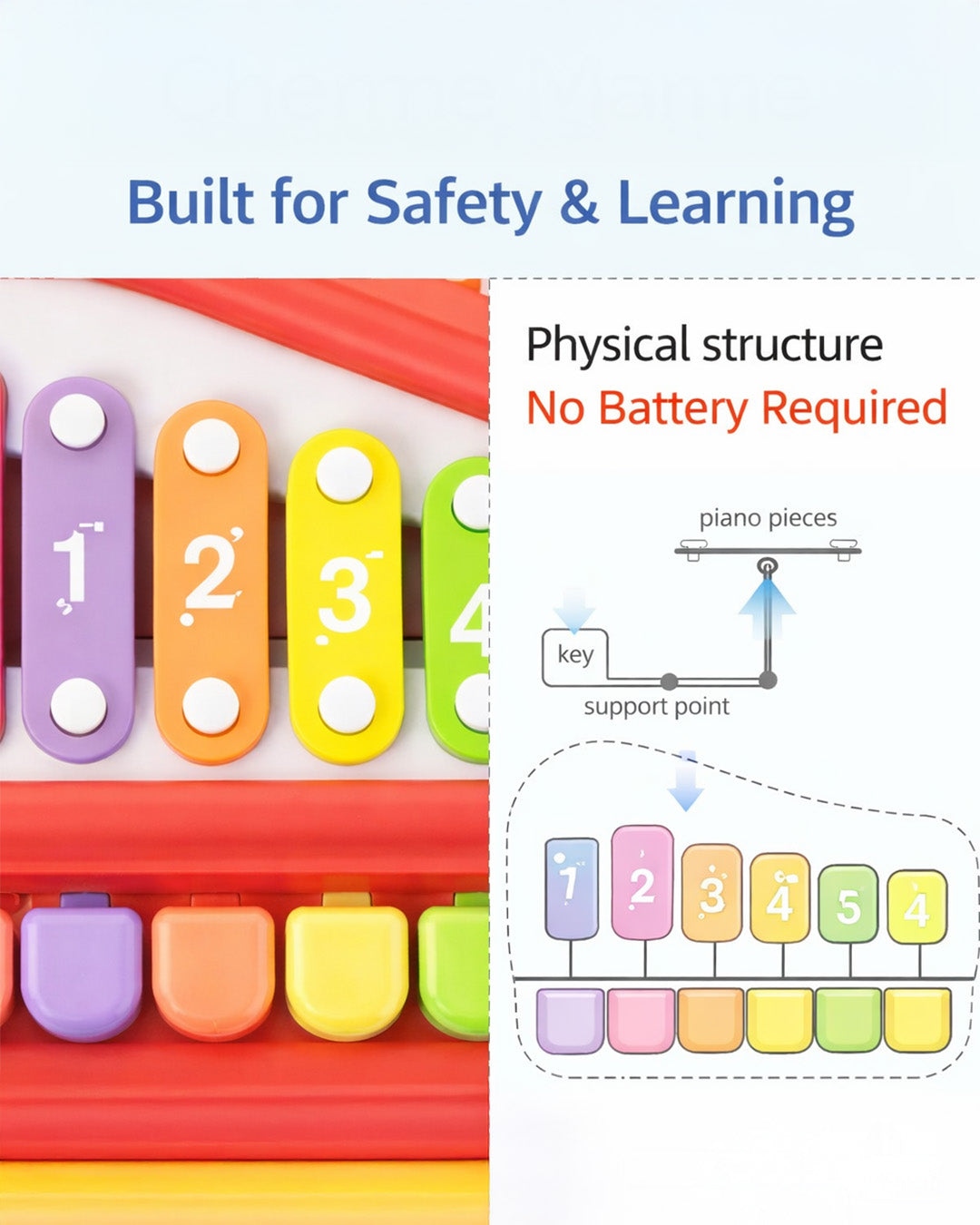 Colorful Baby Xylophone Musical Toy