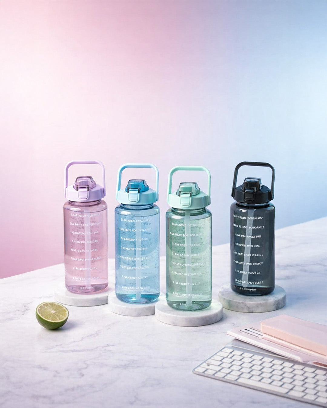 2000ml Large Capacity Motivational Bottle