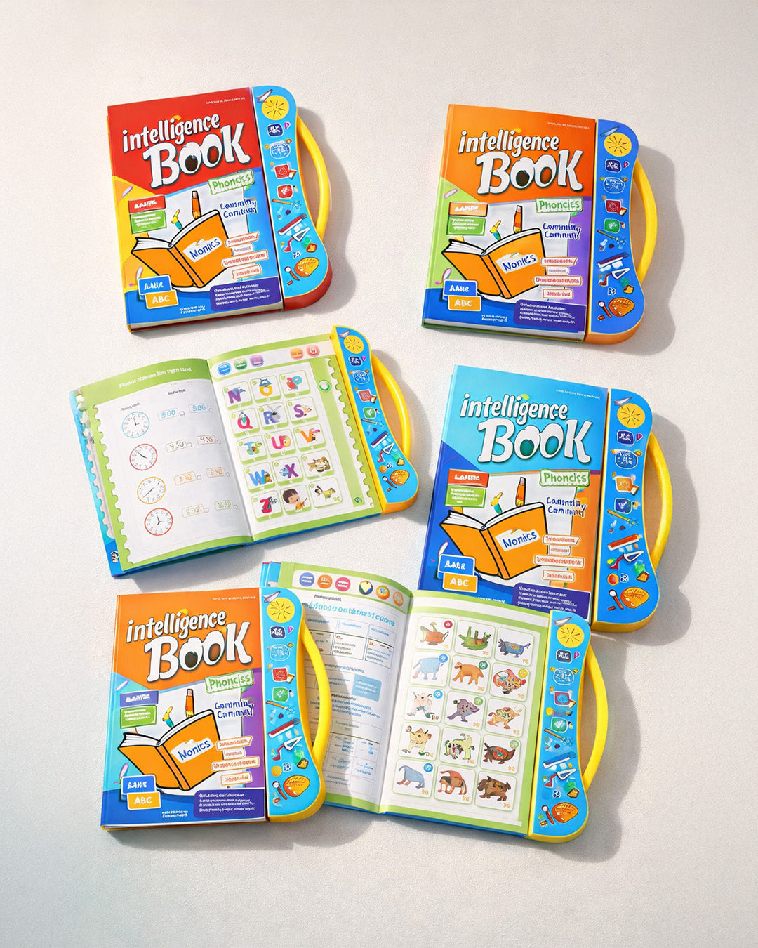 Interactive Intelligence Learning Book for Kids with Sound Panel