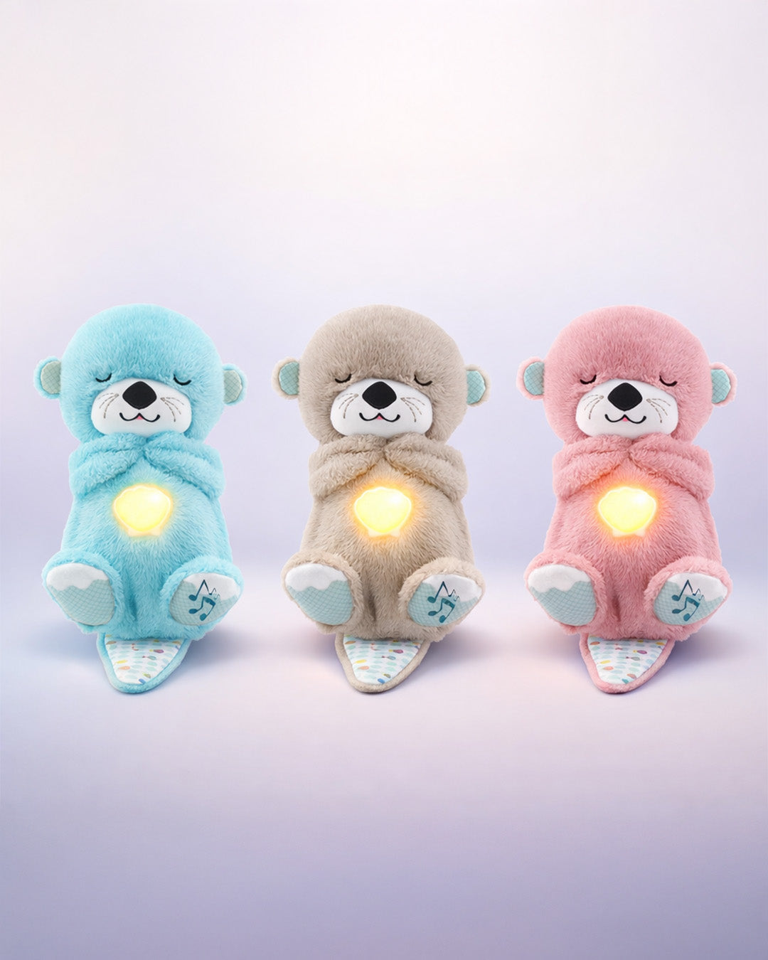 Baby Breathing Night Light Bear