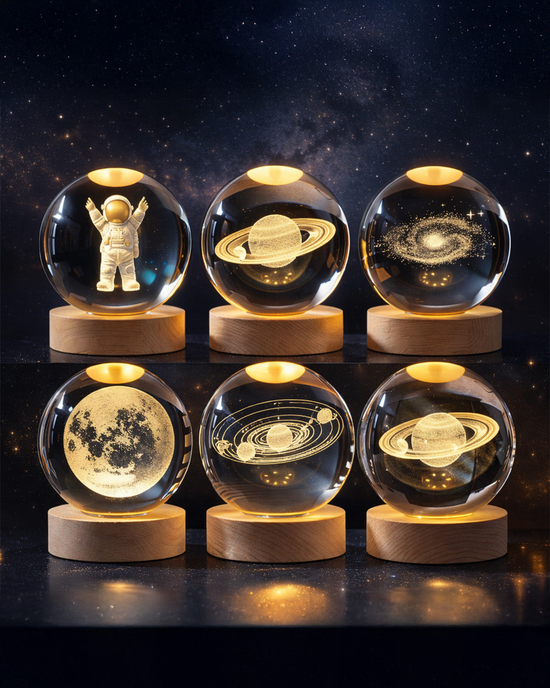 Decorative Crystal Ball for Home Decor