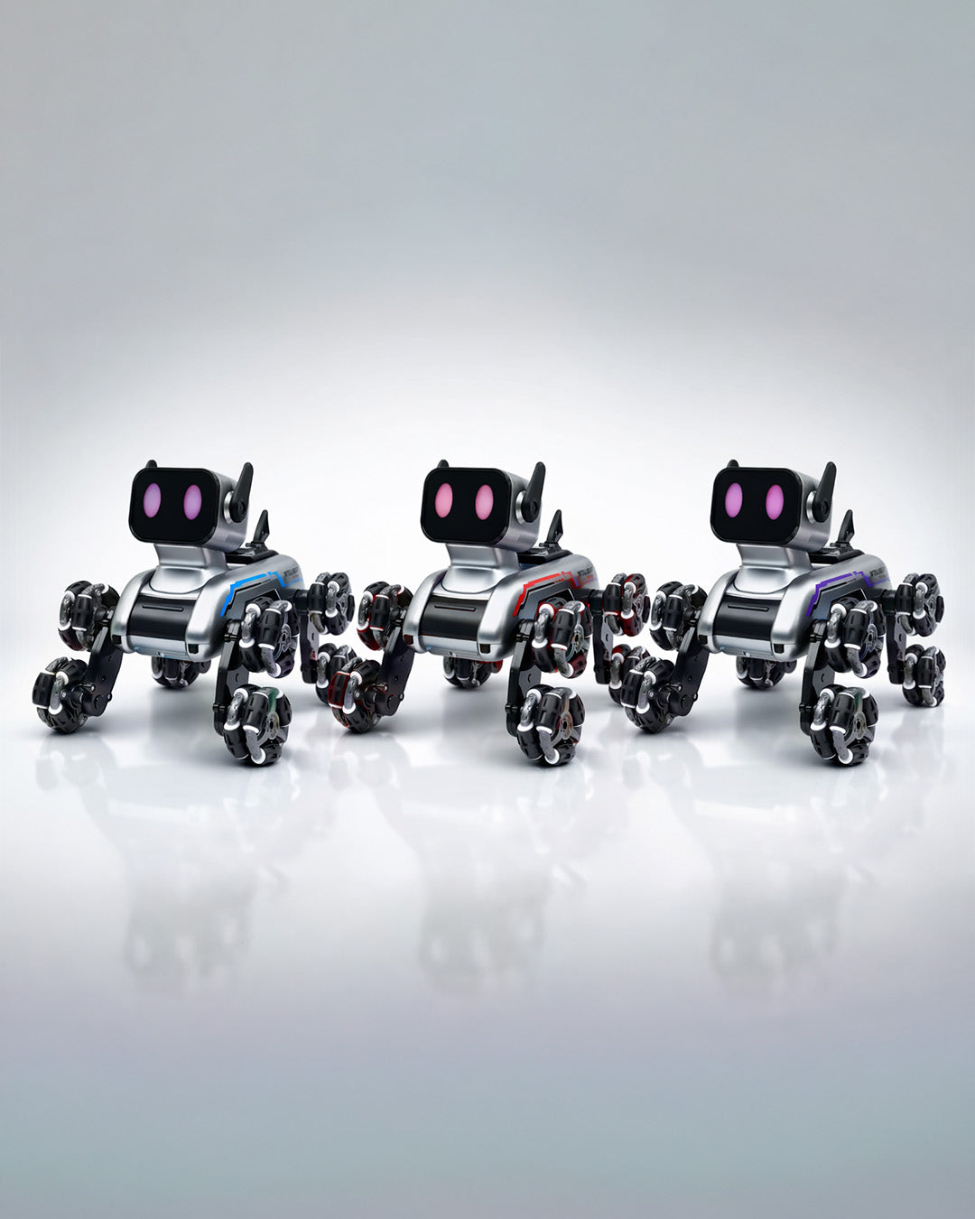 RC Eight-Wheel Stunt Robot Dog with Transformation