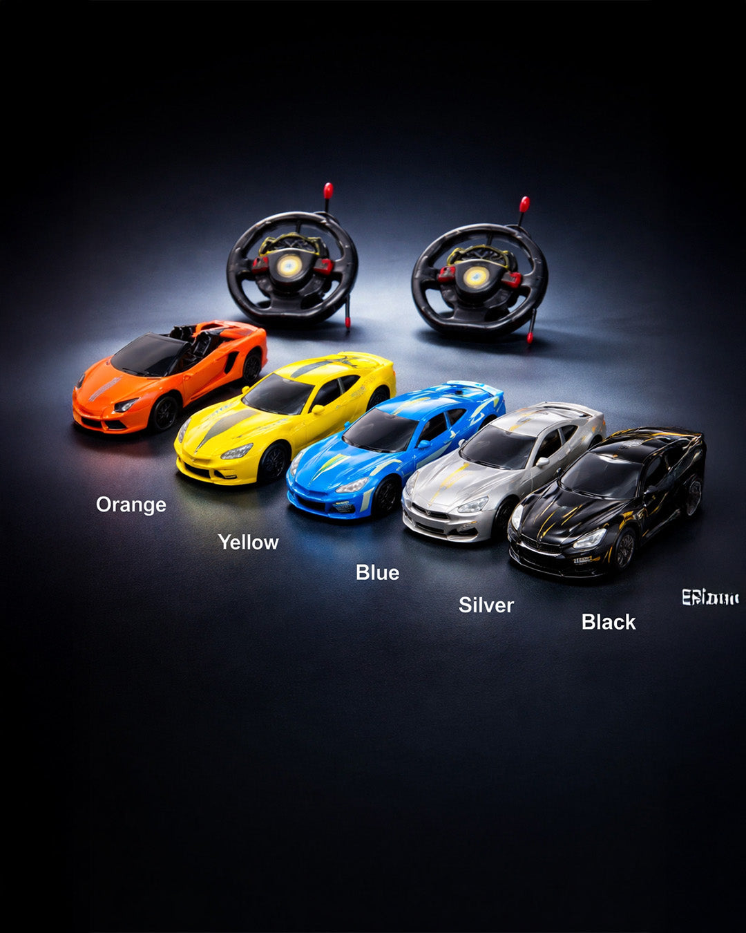 RC Racing Car with Rechargeable Battery & LED Headlights
