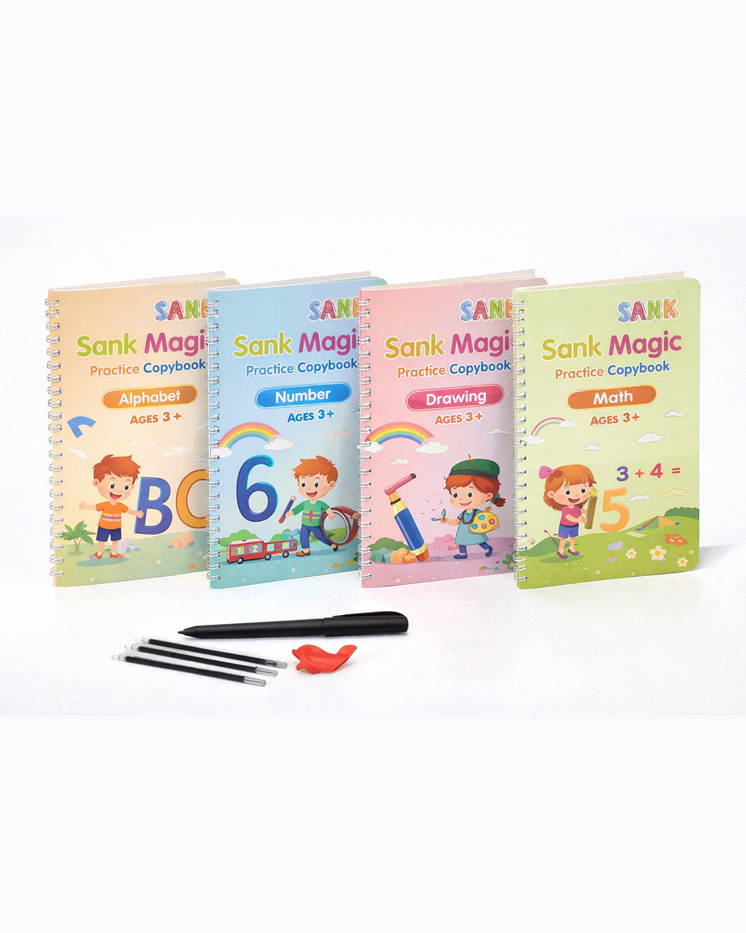 Magic Sank Practice Copybook Set for Kids