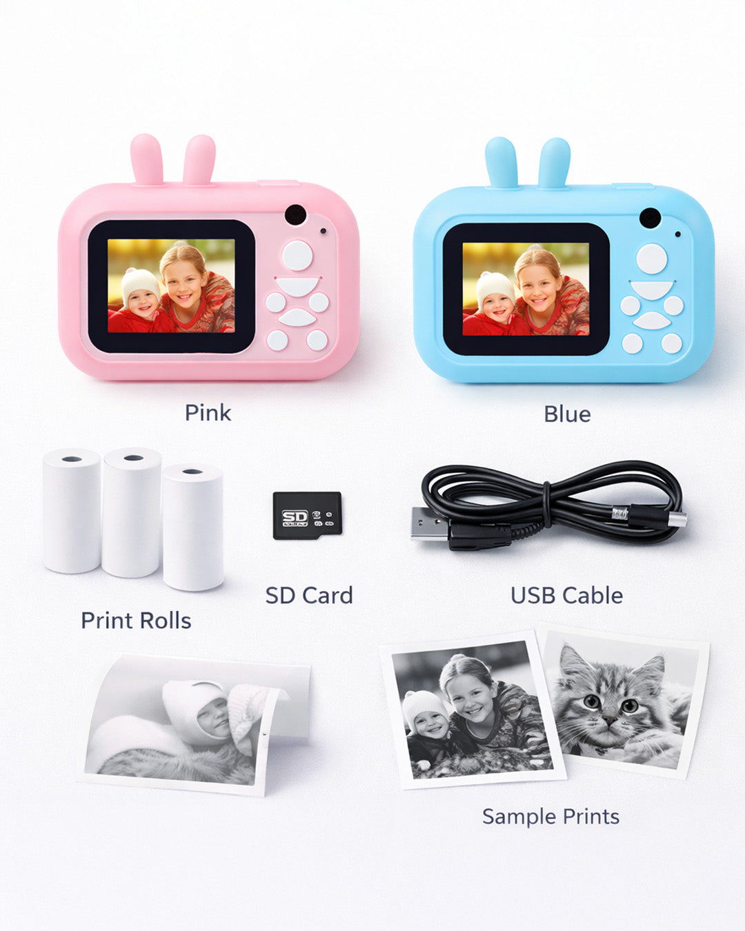 Kids Instant Print Camera