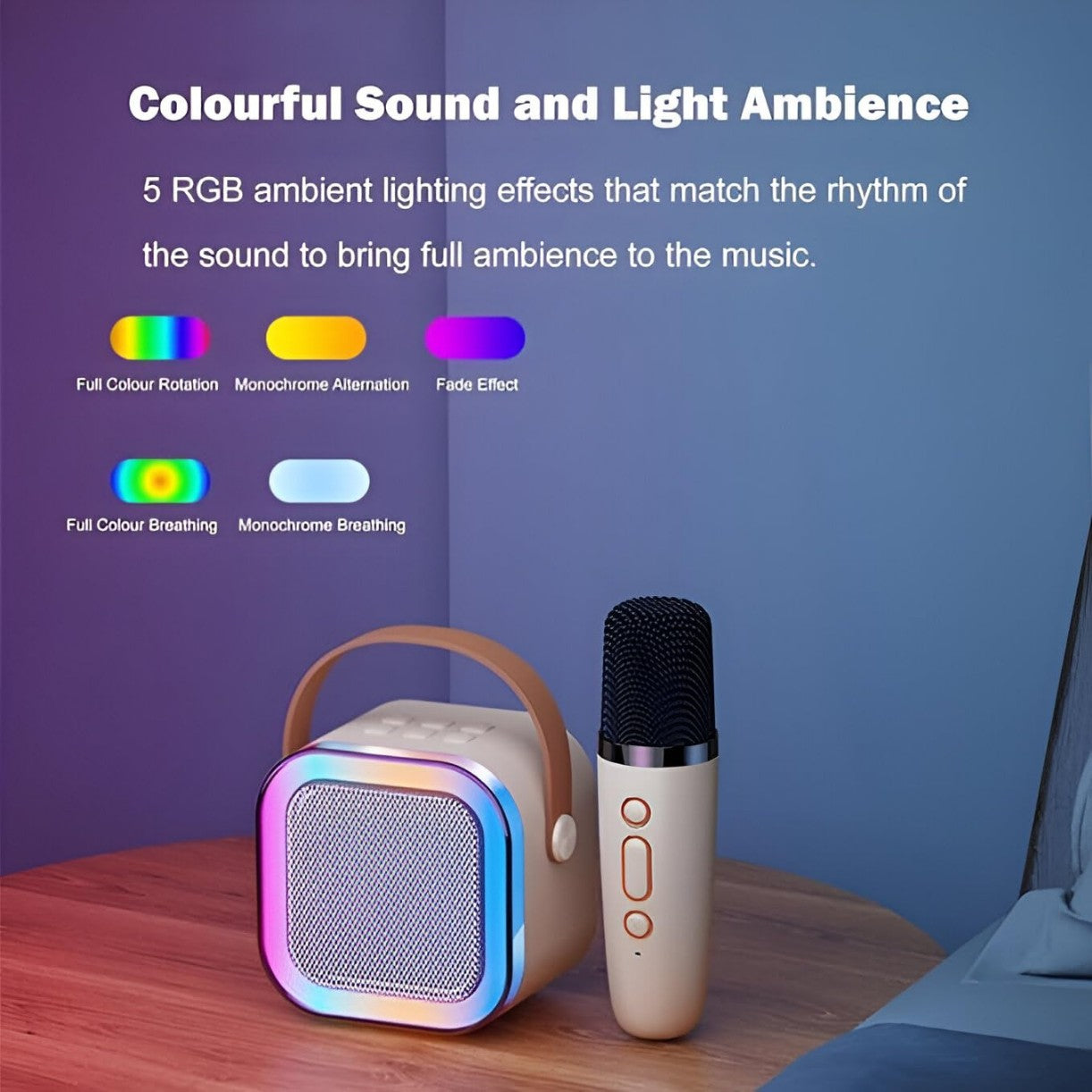 K12 Wireless Bluetooth Speaker with RGB Light