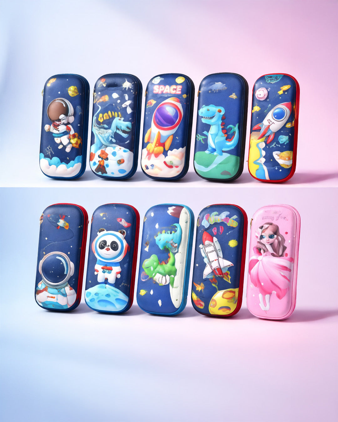 Cute 3D Small Pencil Pouch for Kids